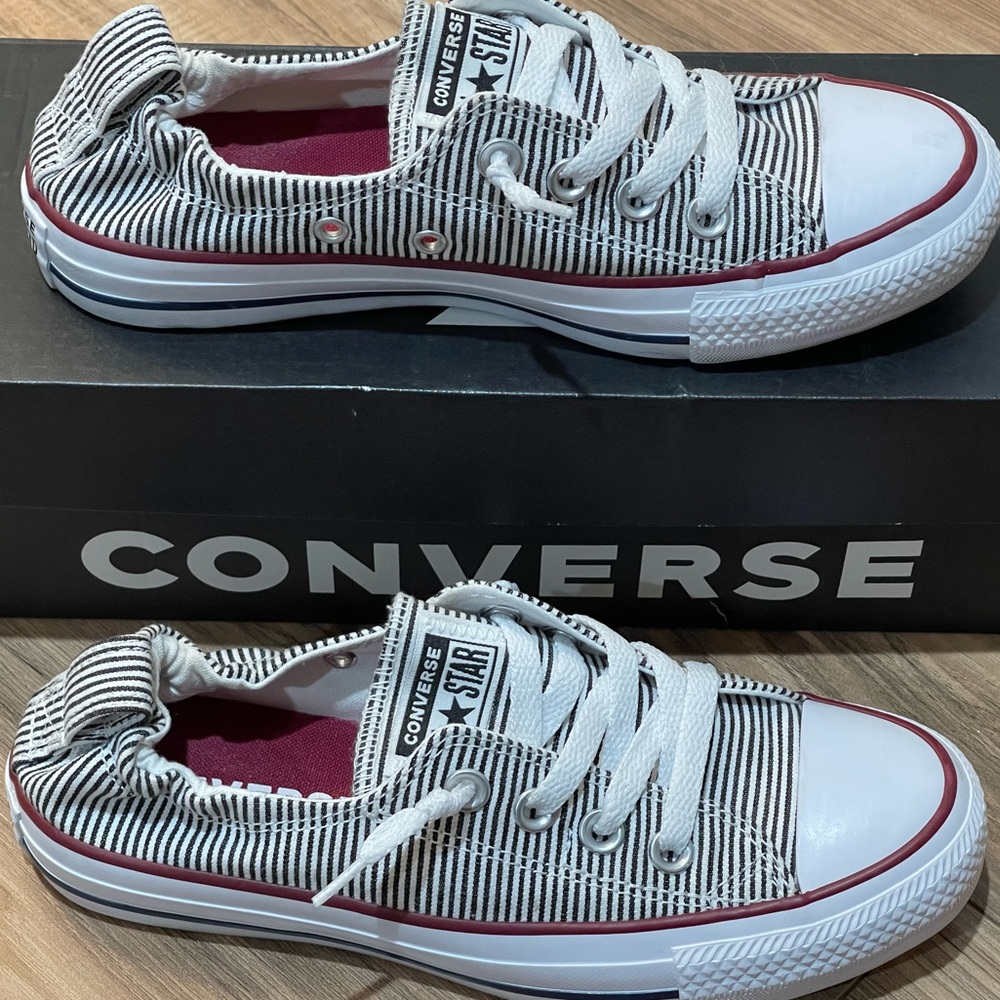 CTSA Shoreline Slip Black/White Converse